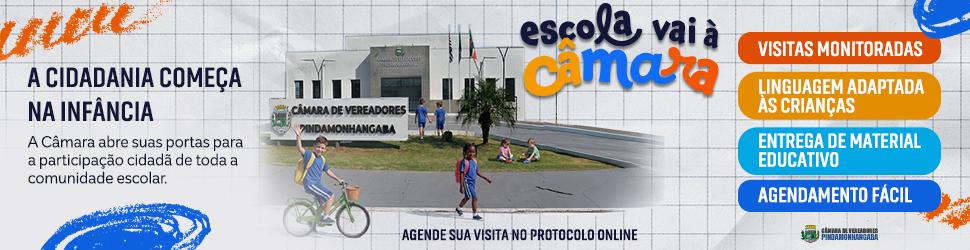 ESCOLA VAI À CÂMARA