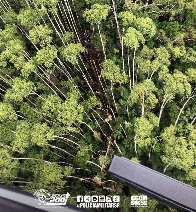 Operação de busca localiza helicóptero desaparecido no dia 31 e confirma quatro vítimas