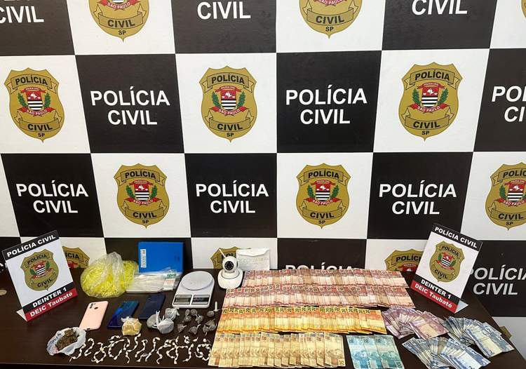Polícia Civil prende três homens que mantinham atividades do tráfico em Tremembé