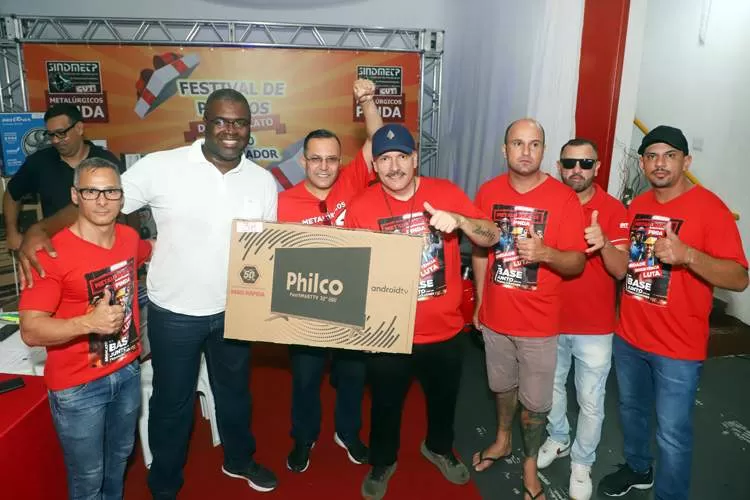 Sindicato dos Metalúrgicos de Pindamonhangaba divulga lista de sorteados do Festival de Prêmios