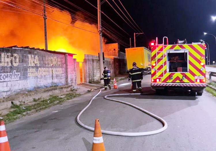 Crédito: Corpo de Bombeiros