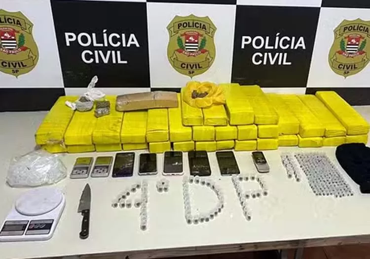 Polícia Civil estoura QG do tráfico e prende suspeitos com grande quantidade de drogas no bairro Jaguari