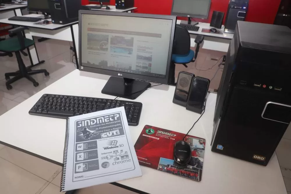 Sindicato abre inscrições nesta segunda-feira para cursos gratuitos de informática
