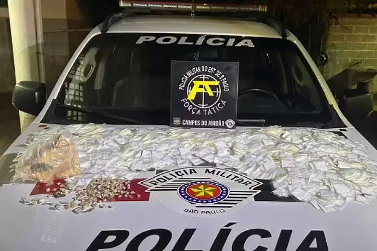 Polícia Militar faz prisão e apreende maconha e cocaína na Serra da Mantiqueira