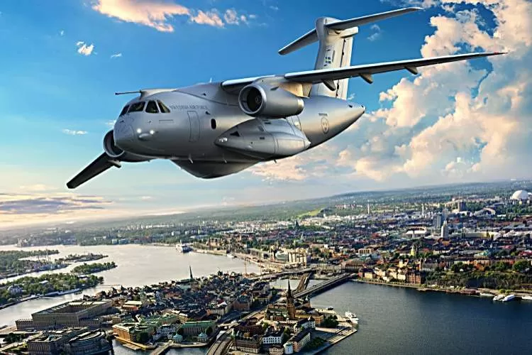Suécia escolhe aeronave C-390 Millennium para modernizar sua frota de transporte tático