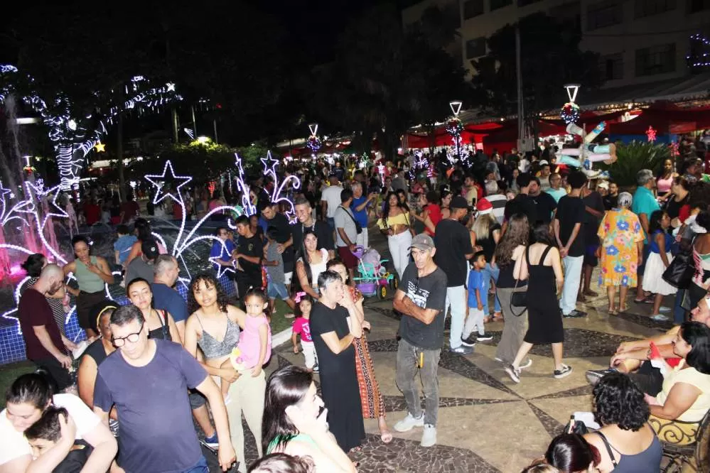 Praça Monsenhor Marcondes recebe extensa programação natalina durante o mês de dezembro