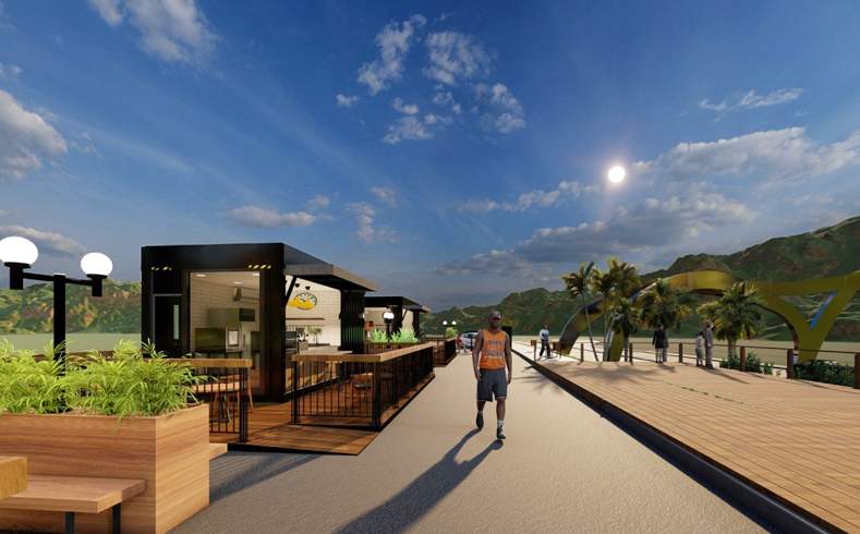 Propostas para empreendedores interessados no Mirante Gastronômico devem ser apresentadas até sexta-feira 