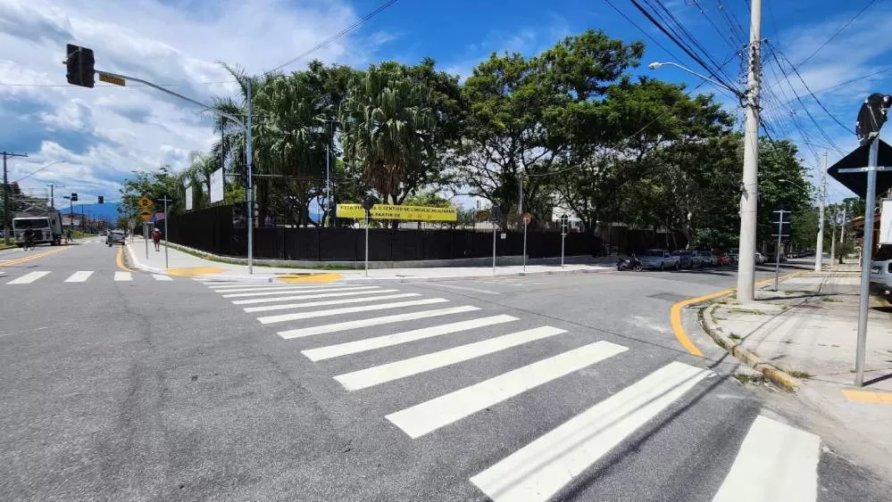 Região do Sesc tem novo binário de circulação a partir de segunda-feira