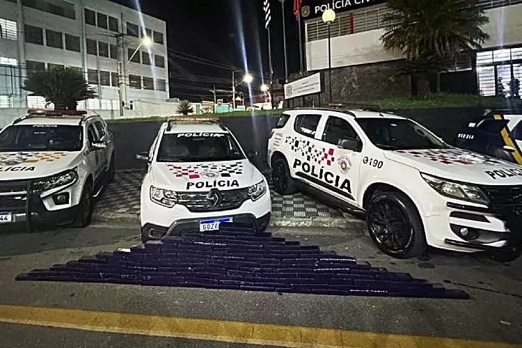 Homem é preso quando viajava com mais de 100 kg de maconha na Rodovia Dom Pedro