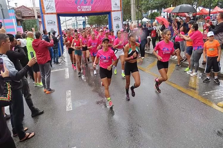 3° Corrida da Mulher acontece nesse domingo com largada na Praça do Quartel