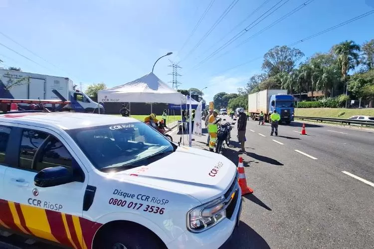 Motoristas e motociclistas que trafegam pelo Vale do Paraíba receberão ações de segurança