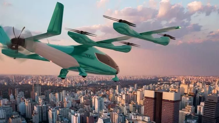 Embraer/Eve receberá US$ 230 milhões do BNDES para produzir 'carro voador' brasileiro 