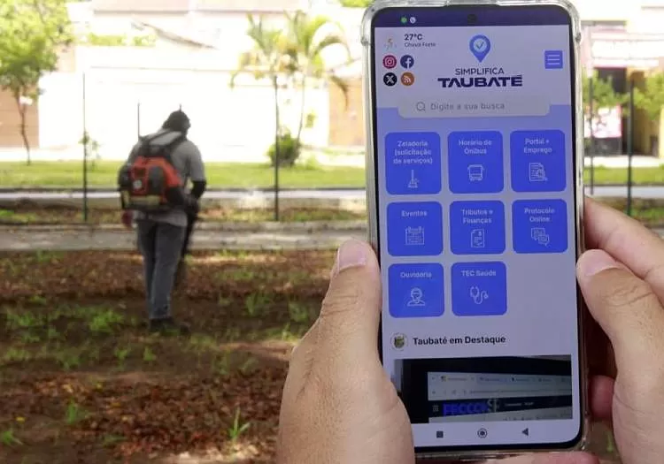 Prefeitura lança aplicativo Simplifica Taubaté para facilitar Ouvidoria e serviços de zeladoria para população