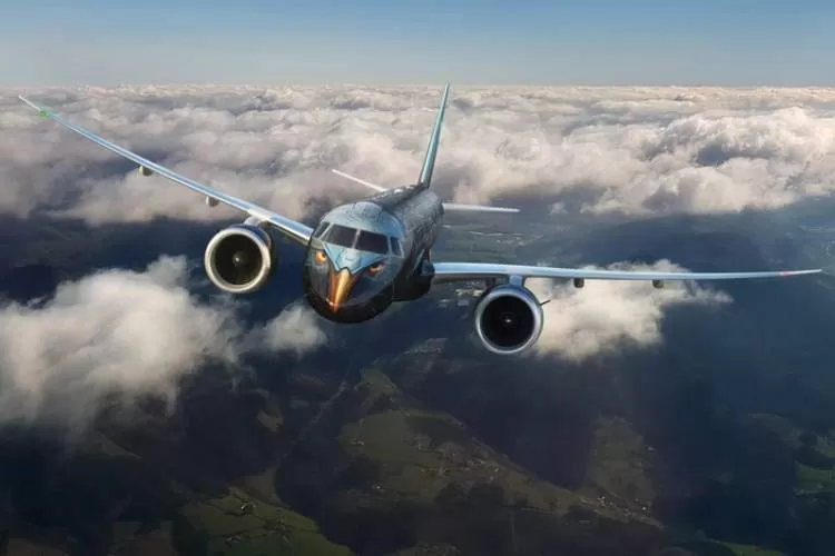 Embraer exibe jatos comerciais em evento da indústria de aviação mundial 
