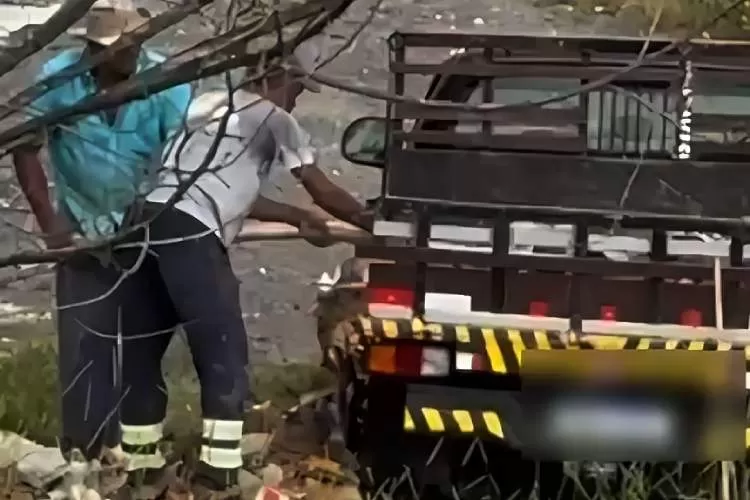 Morador de Tremembé é multado por descarte irregular de entulho em Pindamonhangaba