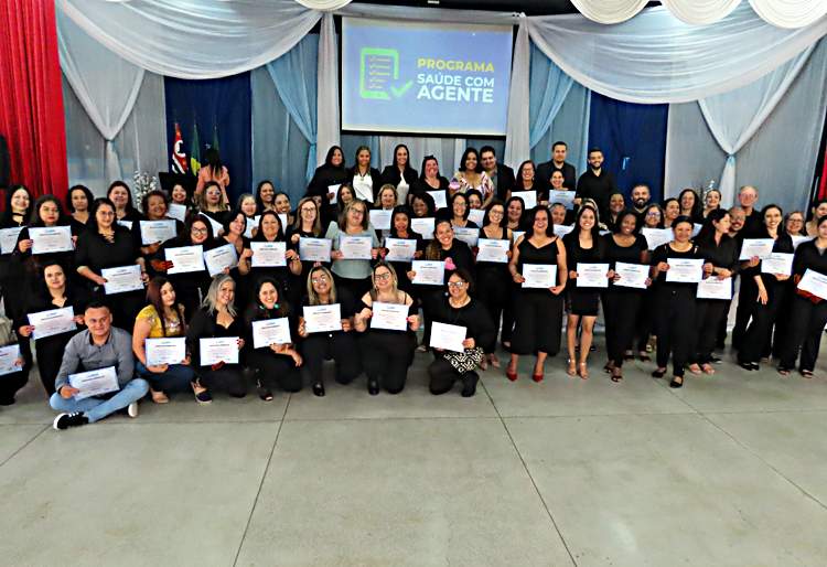 Programa Saúde com Agente realiza cerimônia de formatura de 73 agentes comunitários 