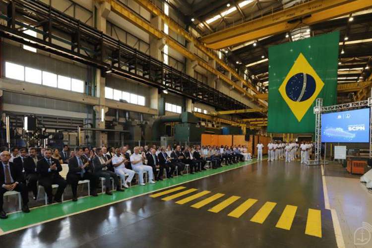 Marinha inicia oficialmente o processo de construção do submarino nuclear