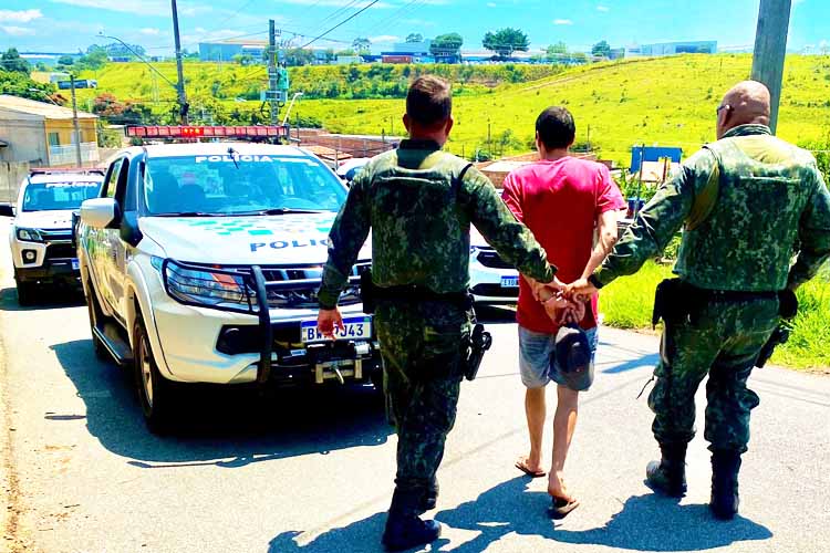 Homem de 30 anos é preso após tentativa de homicídio no bairro Santa Tereza