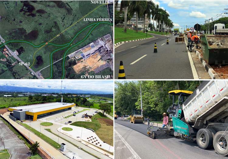 Pindamonhangaba começa 2024 com foco em grandes obras de infraestrutura viária e mobilidade urbana