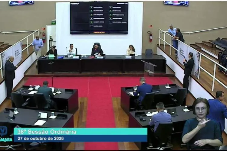 Câmara Pinda - 38ª Sessão Ordinária 2026
