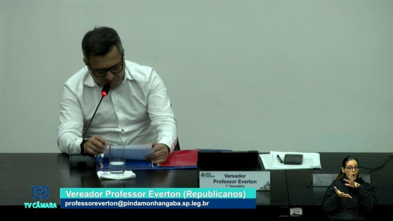 Câmara Municipal de Pindamonhangaba - 26ª Sessão Ordinária 2025