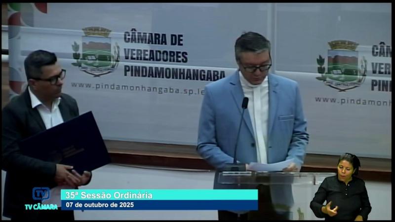 Câmara Pinda - 35ª Sessão Ordinária 2025